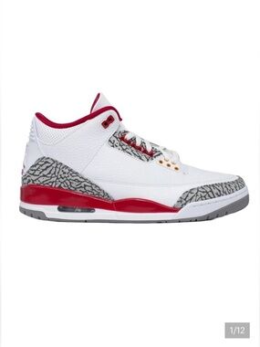 Nike Air Jordan 3 Retro 'Fire Red' 2022 GradeSchool Size 6.5Y